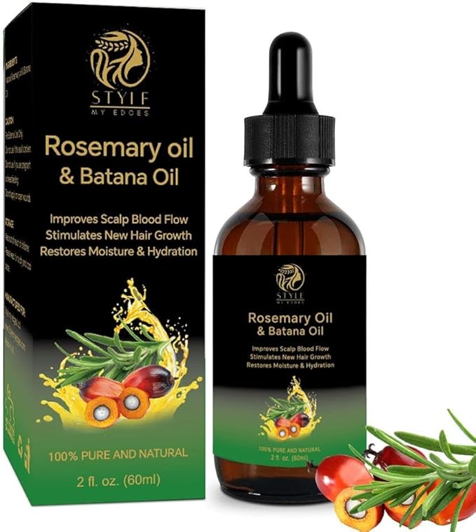 Style My Edges Rosemary and Batana Oil 2oz