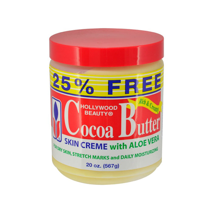 Hollywood Beauty Cocoa Butter and Aloe Vera Cream 20oz