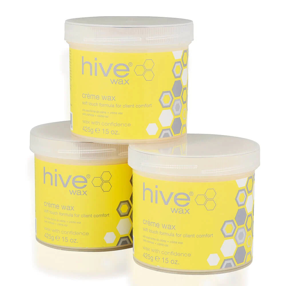 Hive Wax Creme Wax 425g 3 Pack