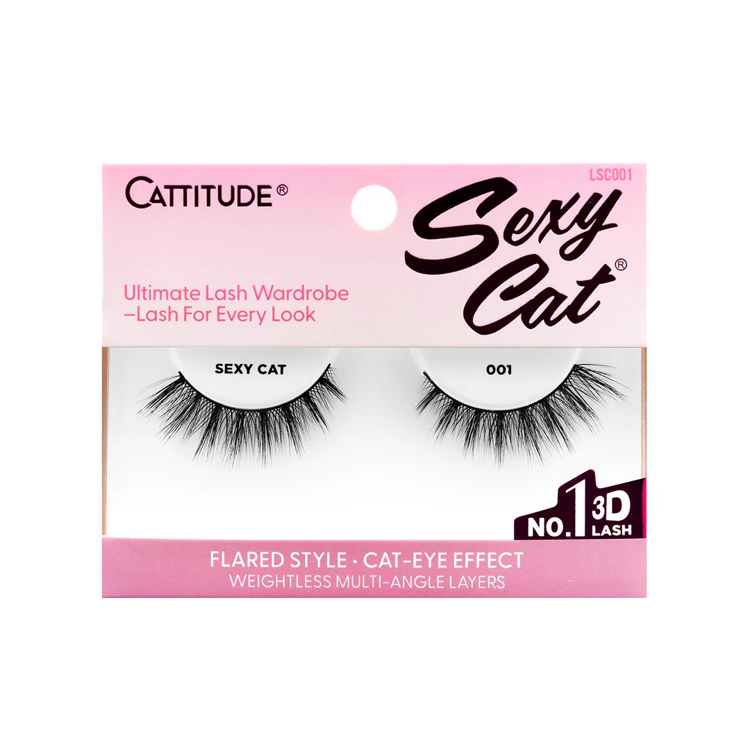 EBIN Cattitude Eyelashes - Sexy Cat 001