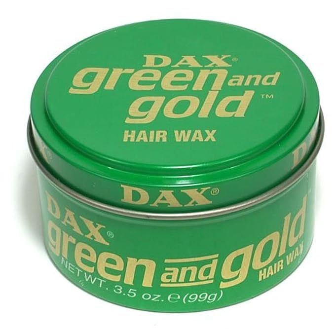 DAX Green and Gold Hair Wax 3.5oz