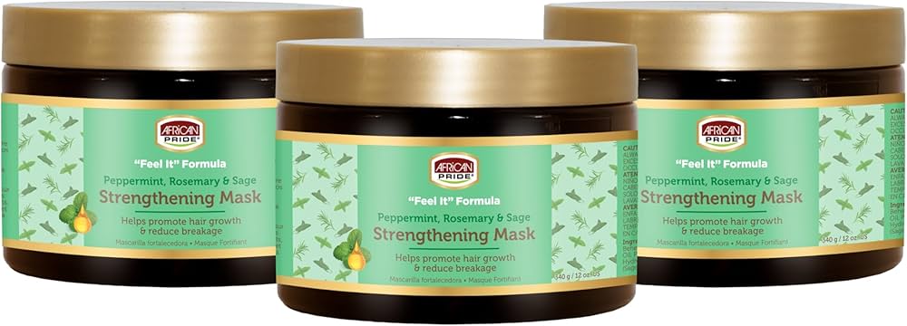 African Pride Feel It Formula Strengthening Mask 12oz