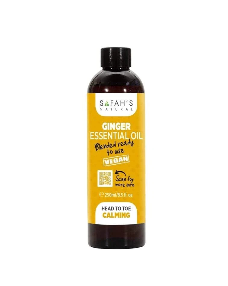 Safahs Natural Blended Ginger Oil 250ml