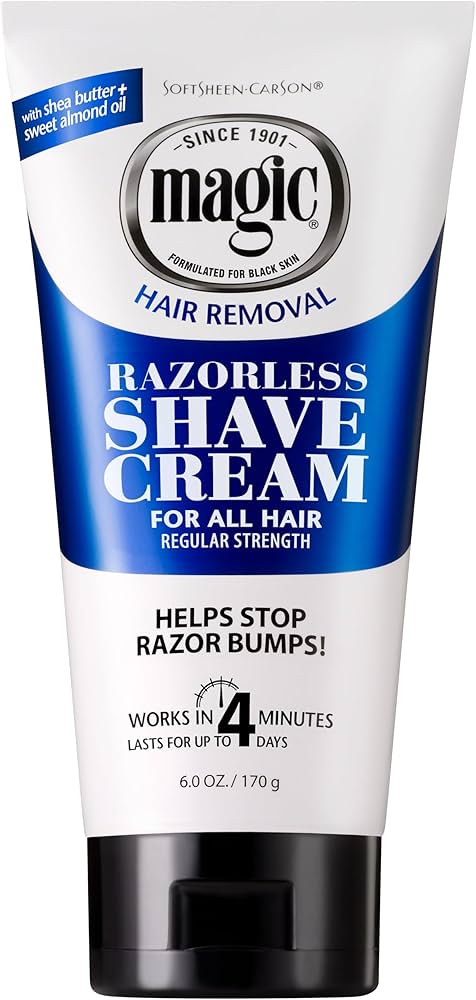 Magic Shaving Cream Regular Strength (Blue) 6oz