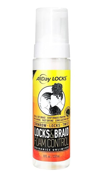 All Day Locks Locks and Braids Foam Control 8oz