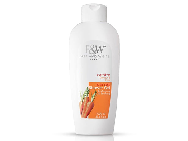 Fair and White Carrot Brightening Shower Gel 1000ml