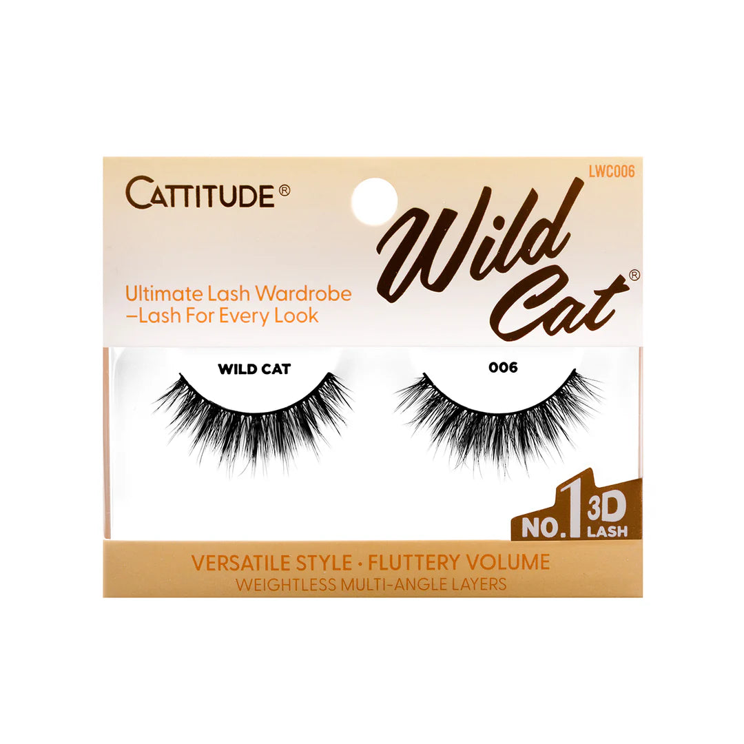 EBIN Cattitude Eyelashes - Wild Cat 006