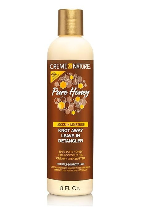Creme of Nature Pure Honey Knot Away Leave in Detangler 8oz