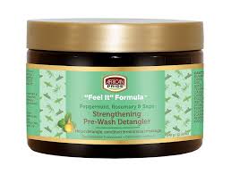 African Pride Feel It Formula Strengthening Pre Wash Detangler 12oz