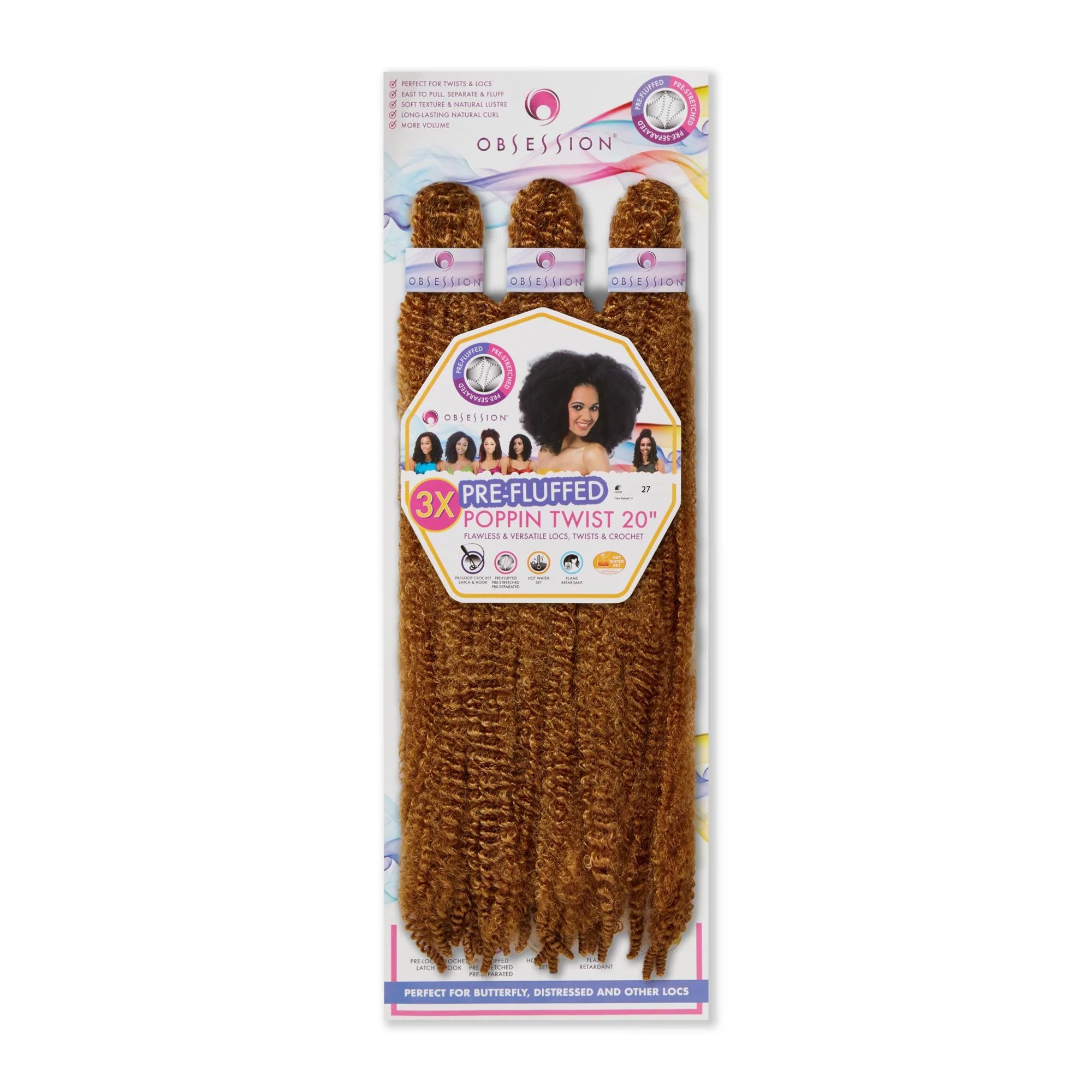 Obsession 3x Poppin Twist Bulk 20in