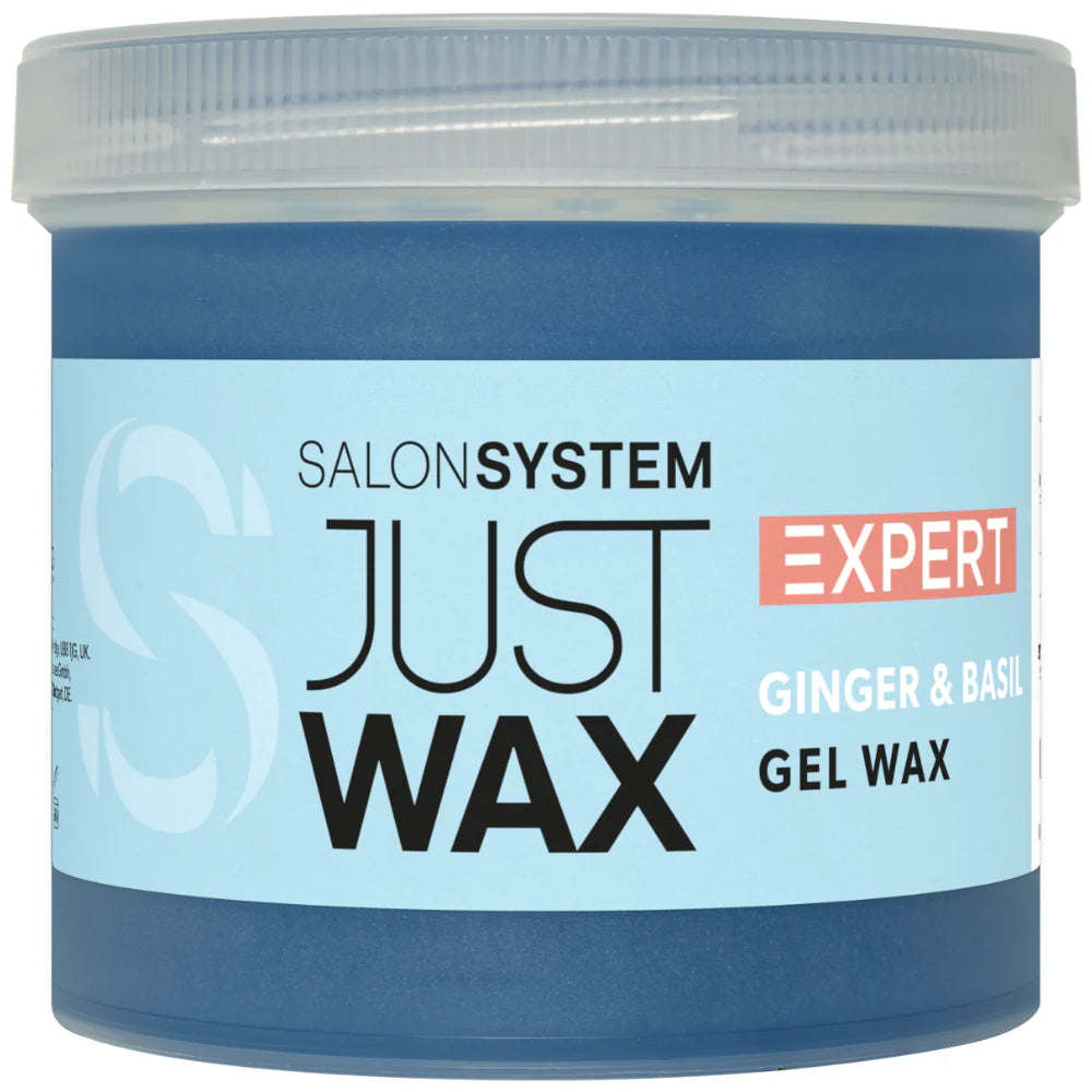 Salon System Just Wax Expert Ginger and Basil Gel Wax 425g