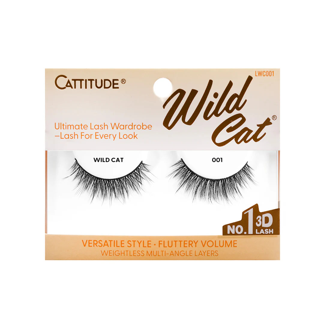 EBIN Cattitude Eyelashes - Wild Cat 001