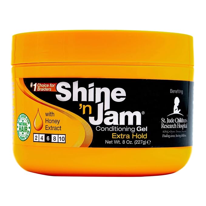Ampro Shine n Jam Conditioning Gel Extra Hold 8oz