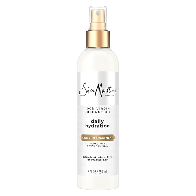 Shea Moisture Virgin Coconut Daily Hydration Leave in Treatment 8oz