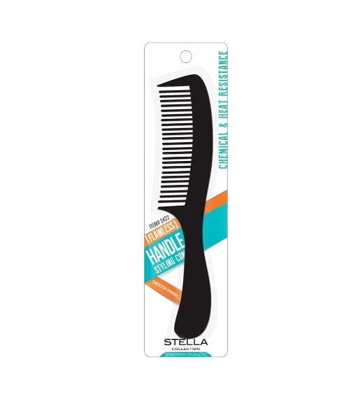 Stella Collection Handle Comb - 2422