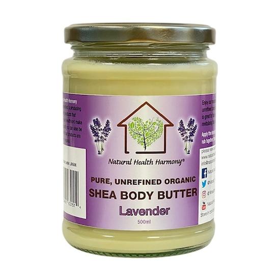 Natural Health Harmony Shea Butter with Lavender 500ml