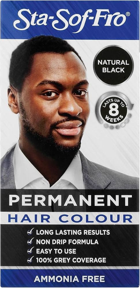 Sta Sof Fro Mens Hair Colour Natural Black