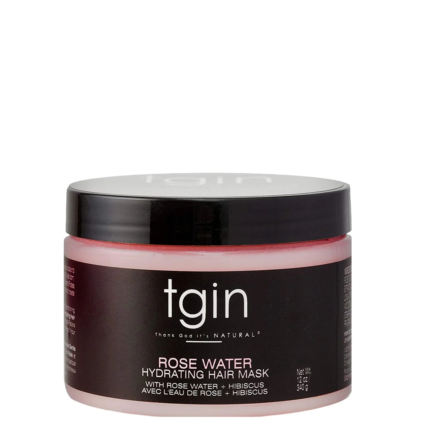 TGIN Rose Water Hydrating Hair Mask 12oz