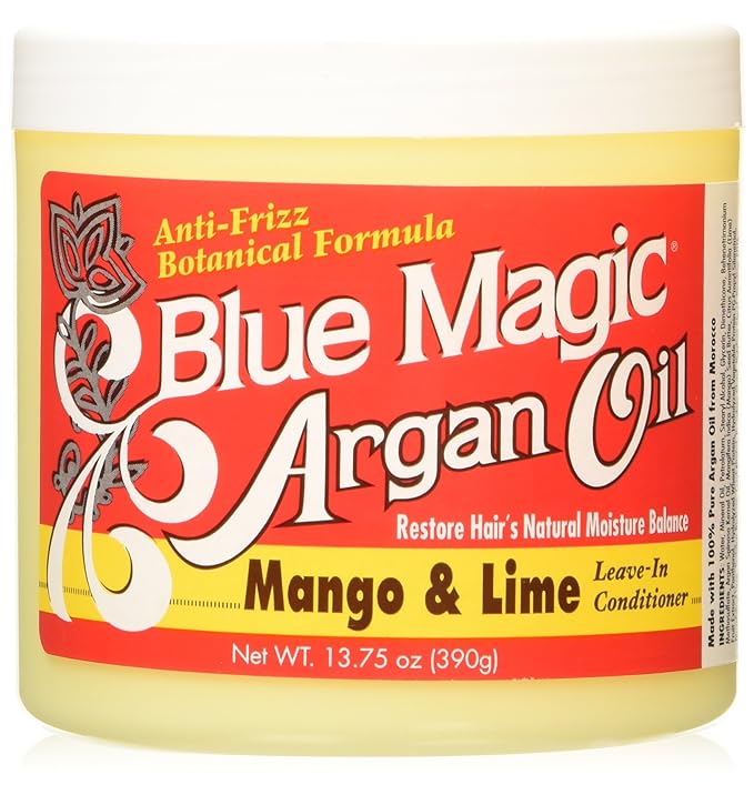 Blue Magic Argan Oil Mango and Lime Leave in Conditioner 13.75oz