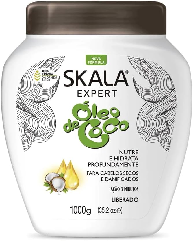Skala Hair Treatment Cream - Oleo de Coco 1000g