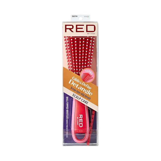 Red by Kiss Glide and Define Ball Tip Brush HH53
