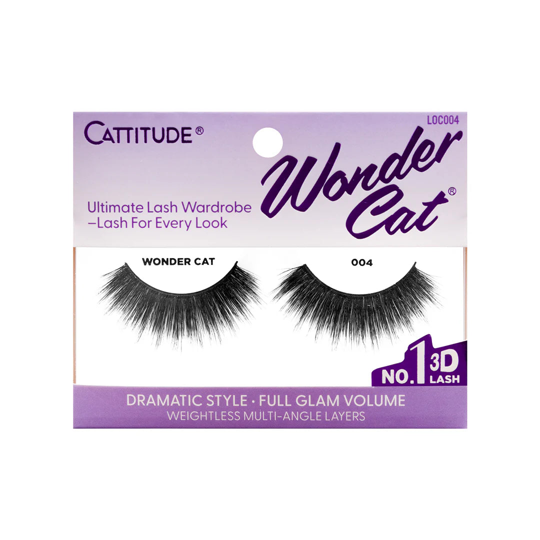EBIN Cattitude Eyelashes - Wonder Cat 004