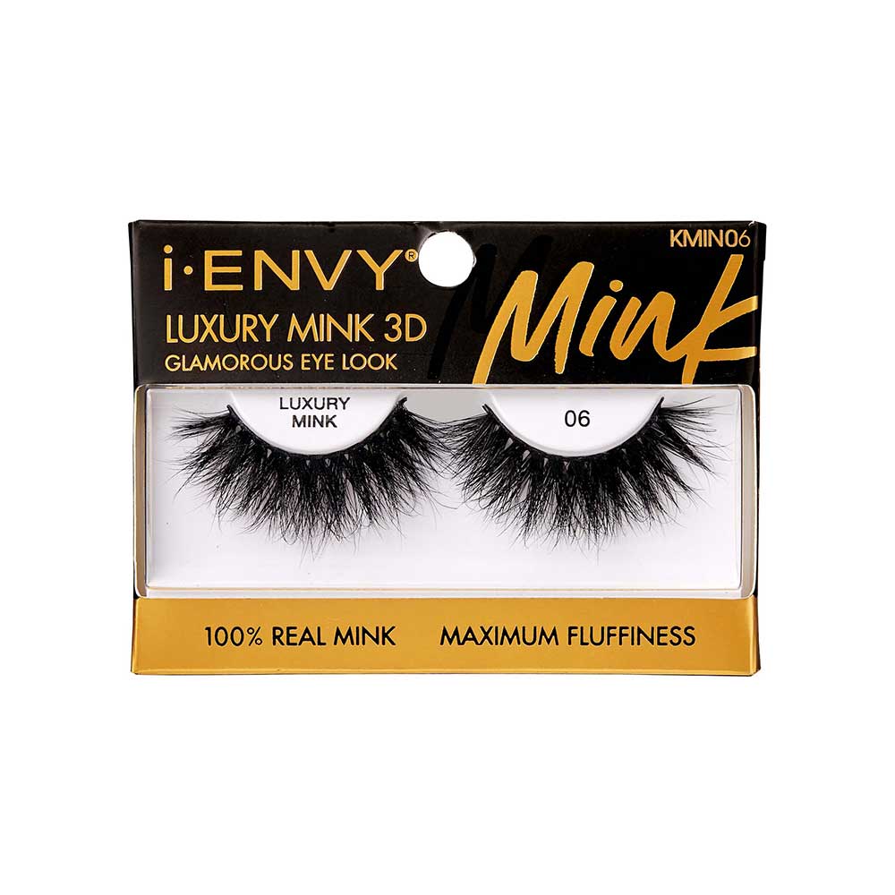 i Envy by Kiss Luxury Mink 3D Eyelashes 06