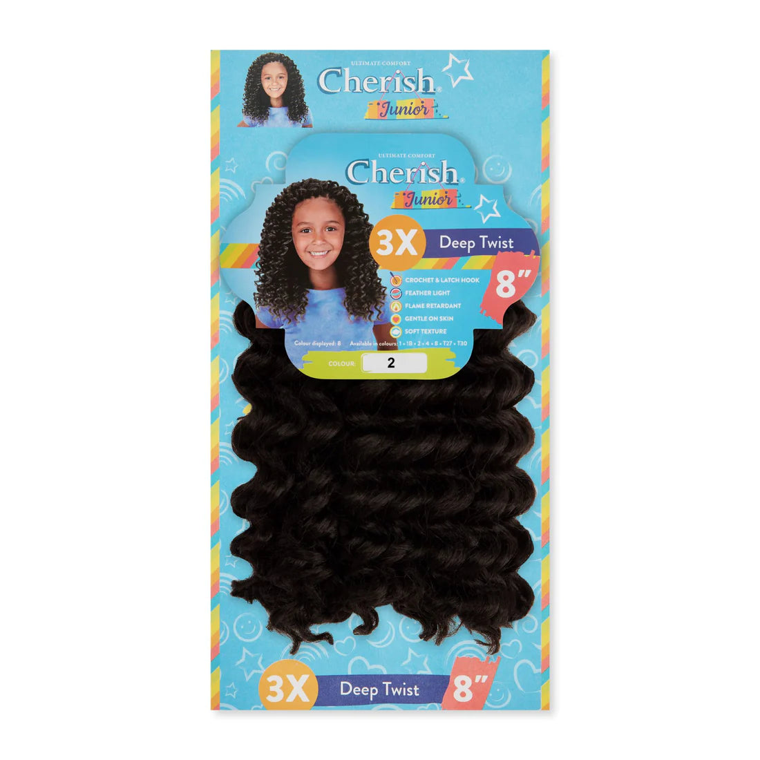 Cherish Junior Kids Deep Twist 3 x 8in