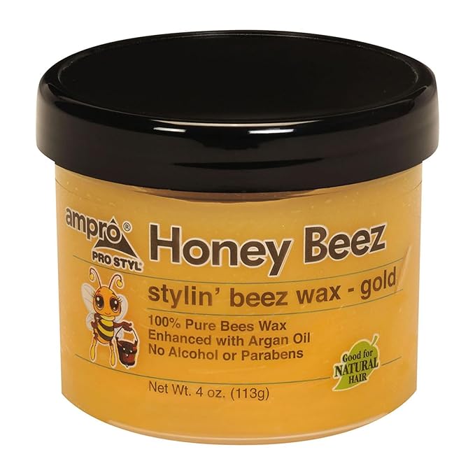 Ampro Pro Style Honey Bees Wax Gold 4oz