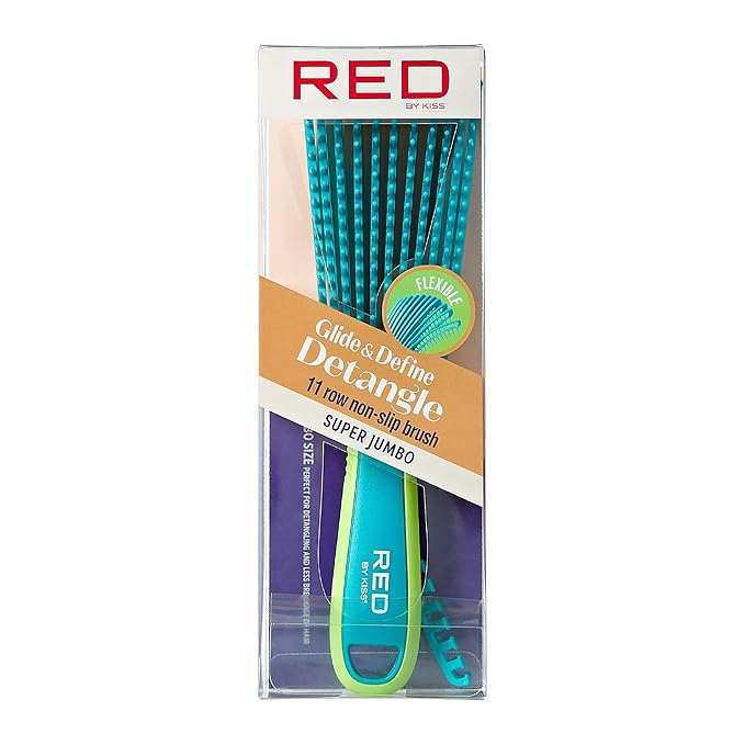 Red by Kiss Glide and Define Detangle Brush Super Jumbo HH59