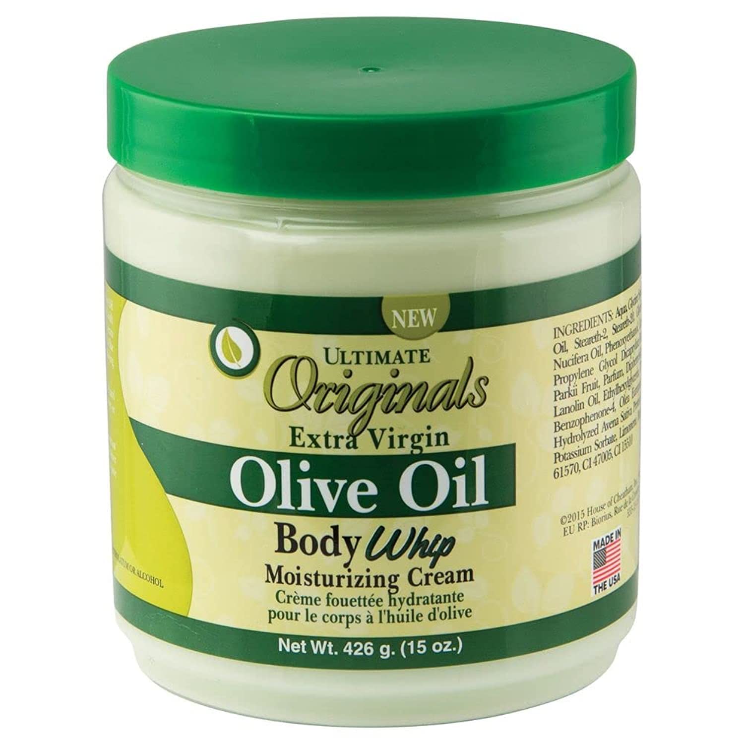 Africa's Best Ultimate Originals Olive Oil Body Whip 15oz