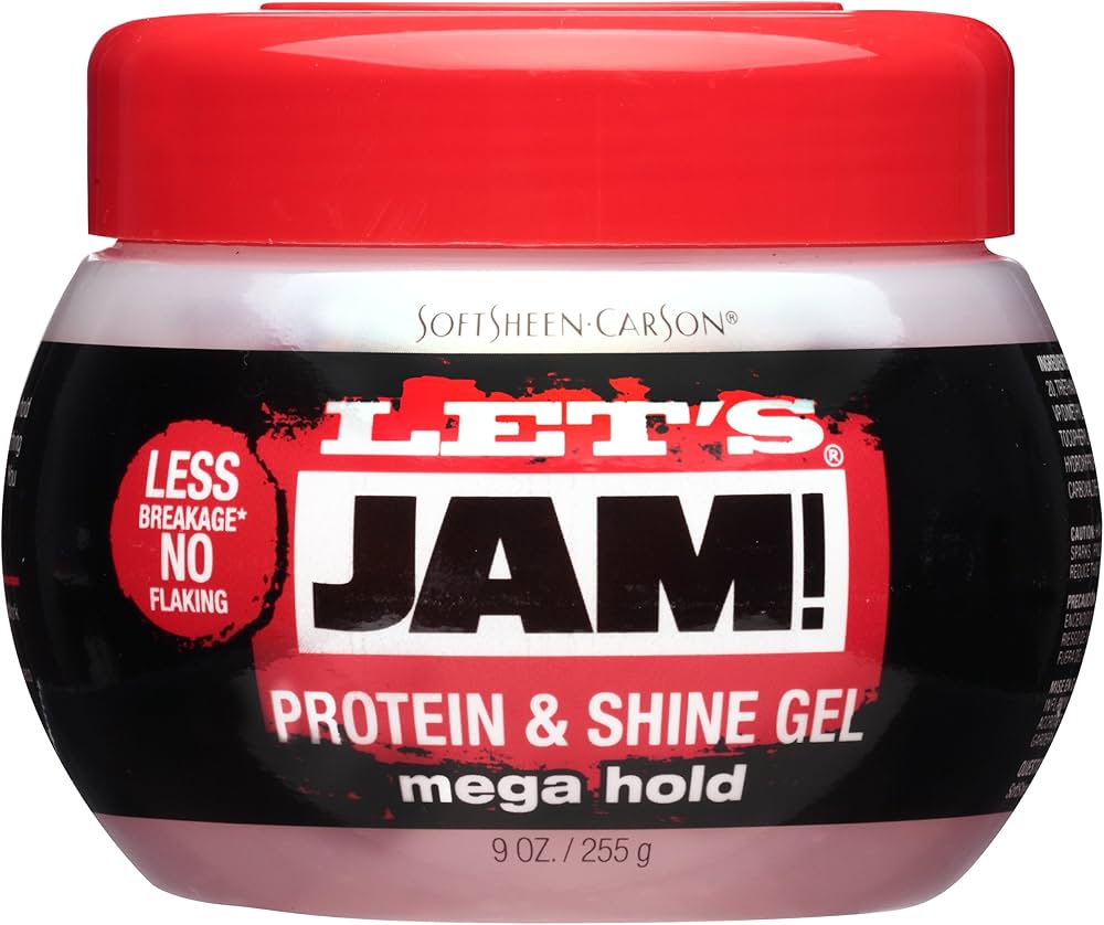 Lets Jam Mega Hold Protein and Shine Gel 9oz