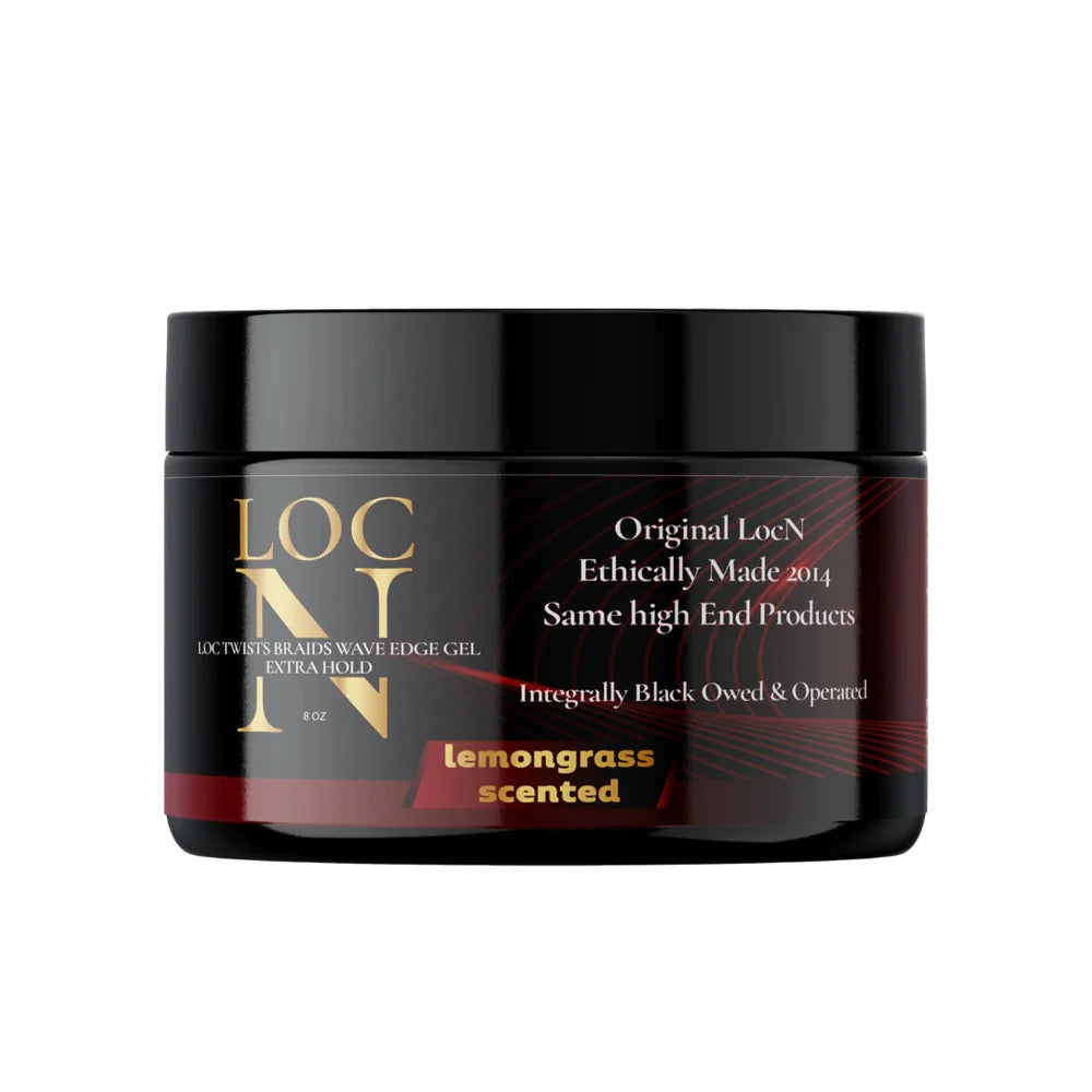 Loc N Loc Twist Braids Edge Gel Extra Hold Lemongrass 8oz