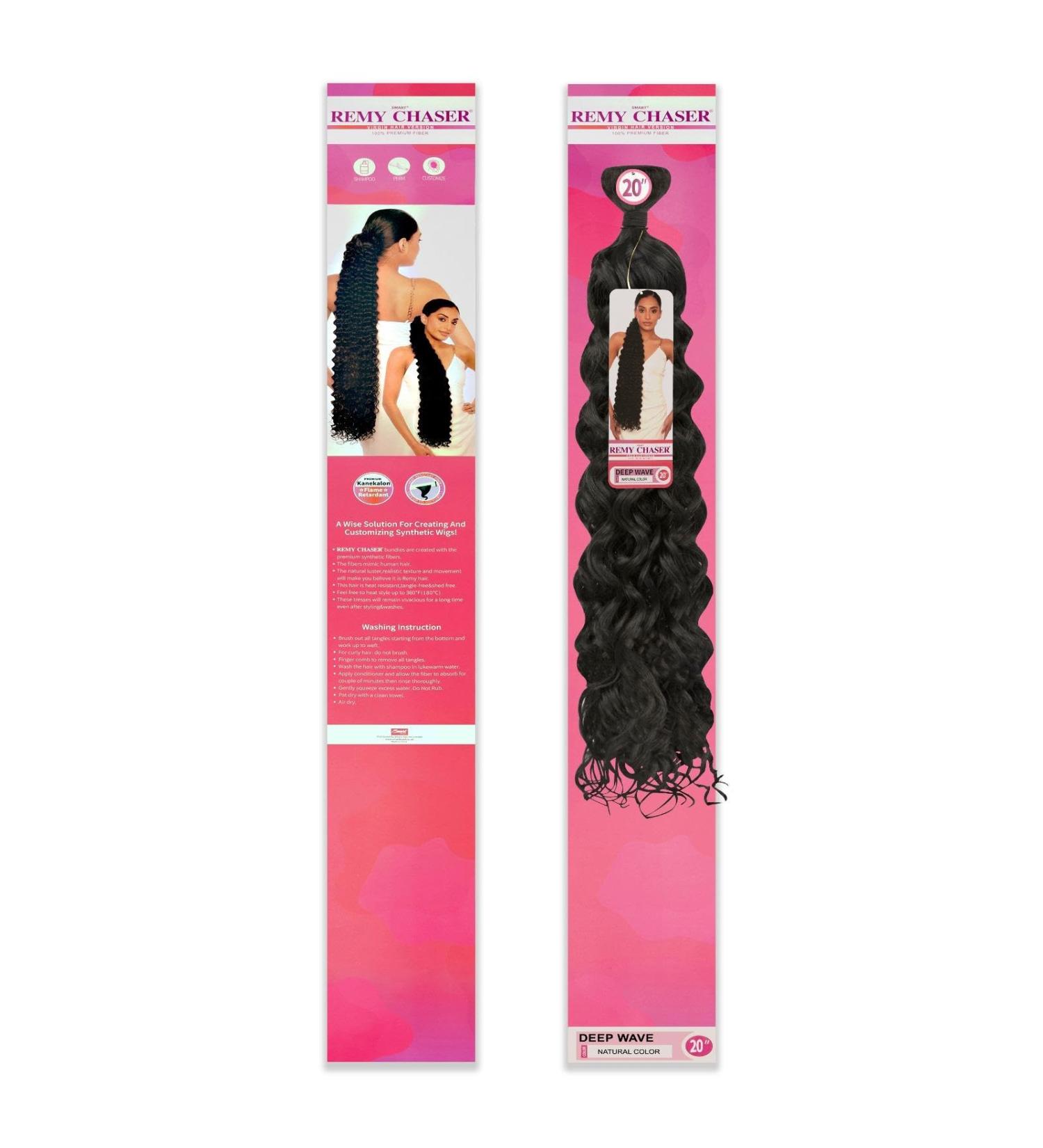 Remy Chaser Premium Synthetic Weave - Straight 20'' Natural Colour