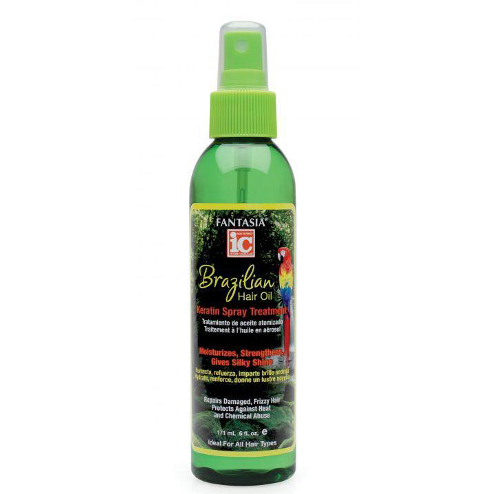 Fantasia IC Brazilian Hair Oil Keratin Treatment Spray 6oz