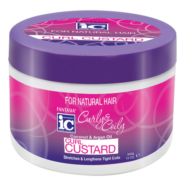 Fantasia IC Curly and Coily Curl Custard 12oz
