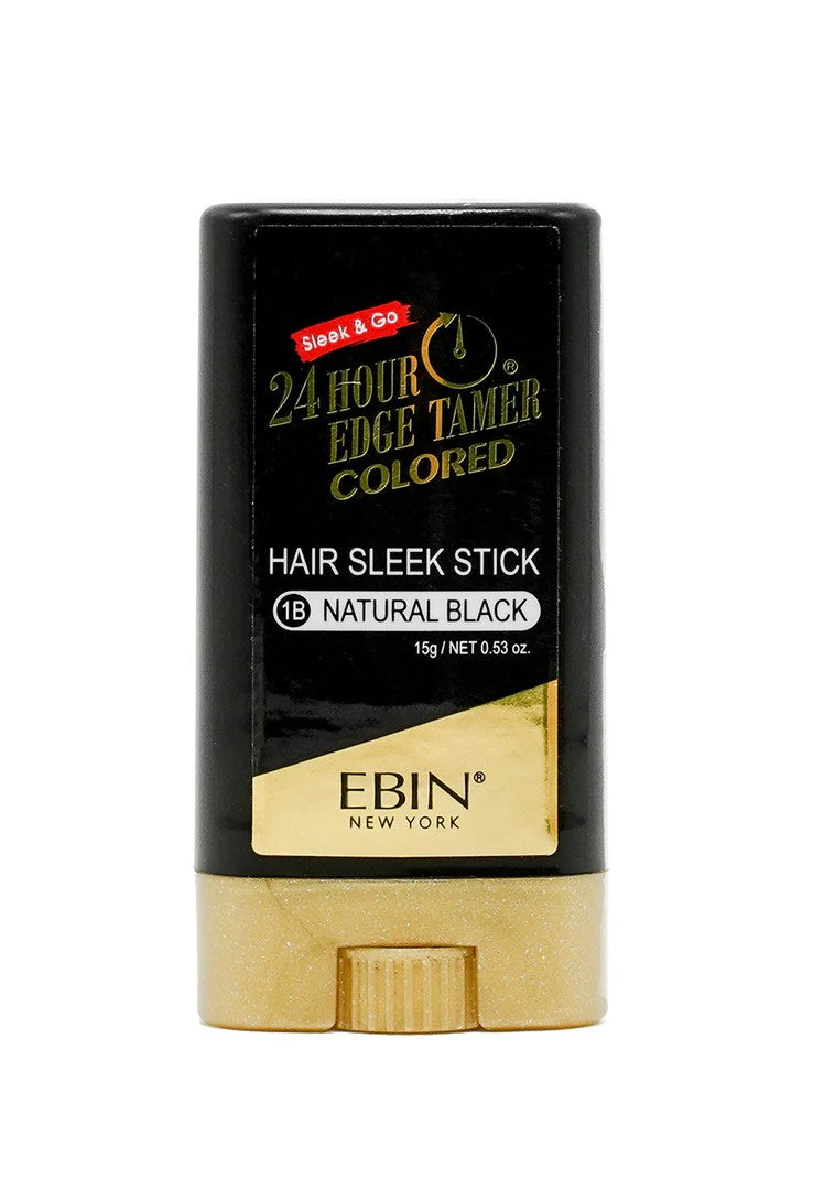 EBIN 24hr Edge Tamer Sleek Stick Colour Natural Black 15g
