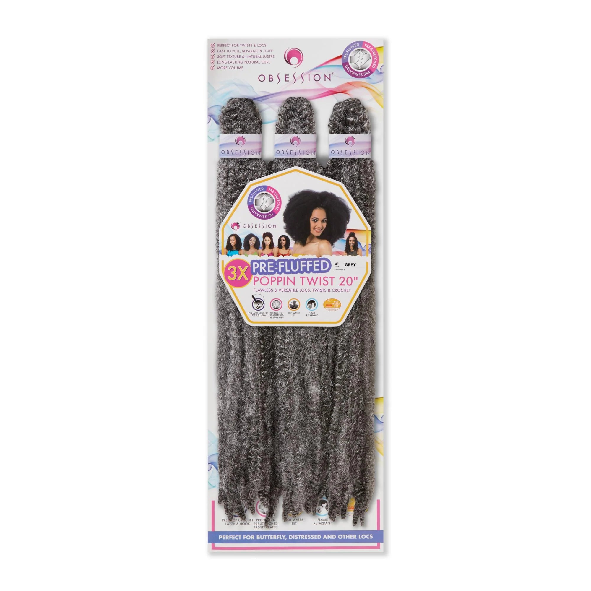 Obsession 3x Poppin Twist Bulk 20in