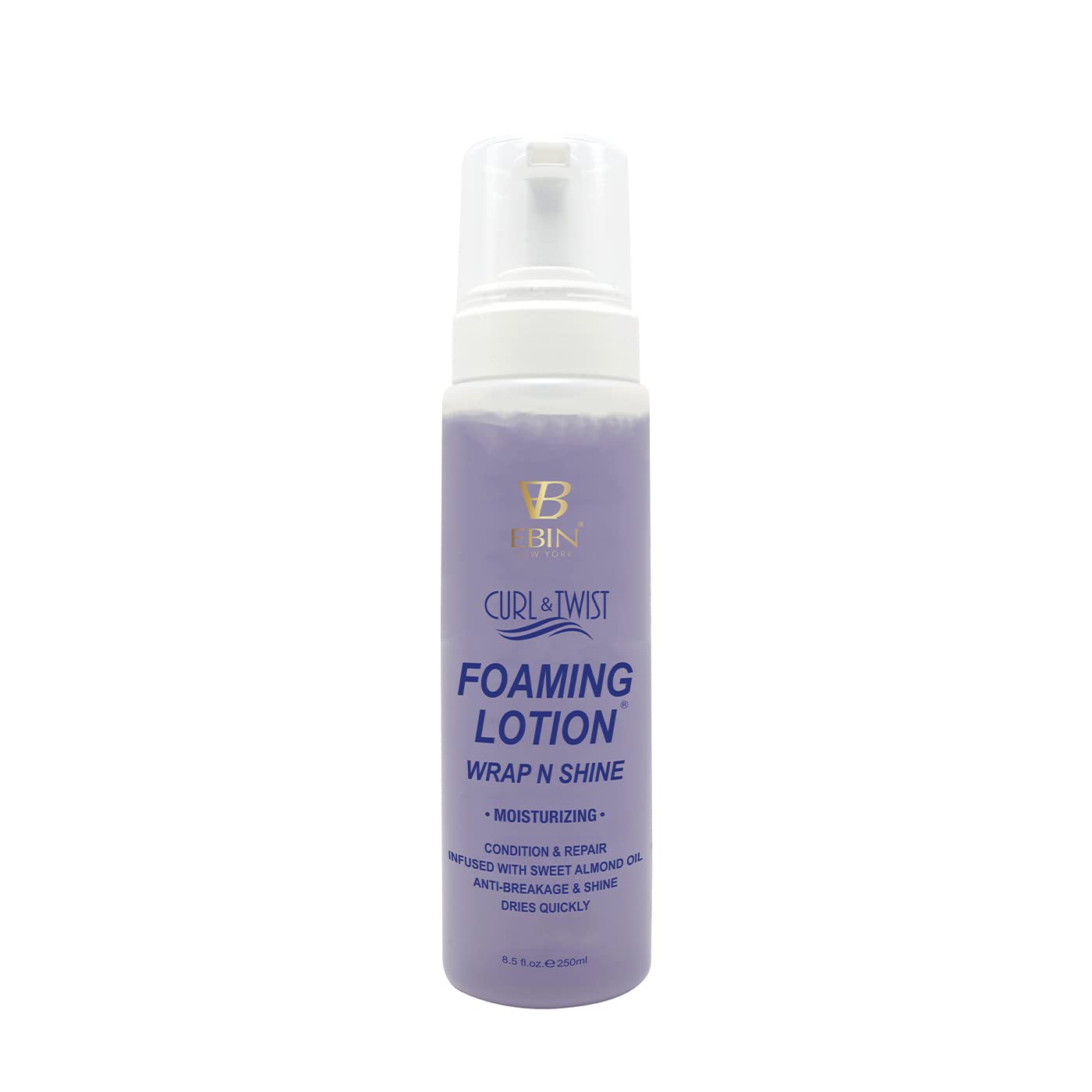 EBIN Curl and Twist Foaming Lotion - Moisturizing 250ml