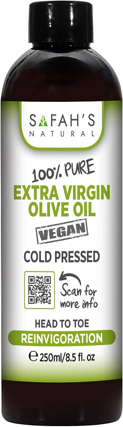 Safahs Natural Pure Extra Virgin Olive Oil 250ml