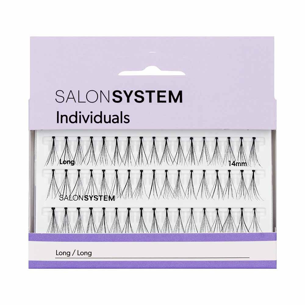 Salon System Individuals Eyelash Long 14mm