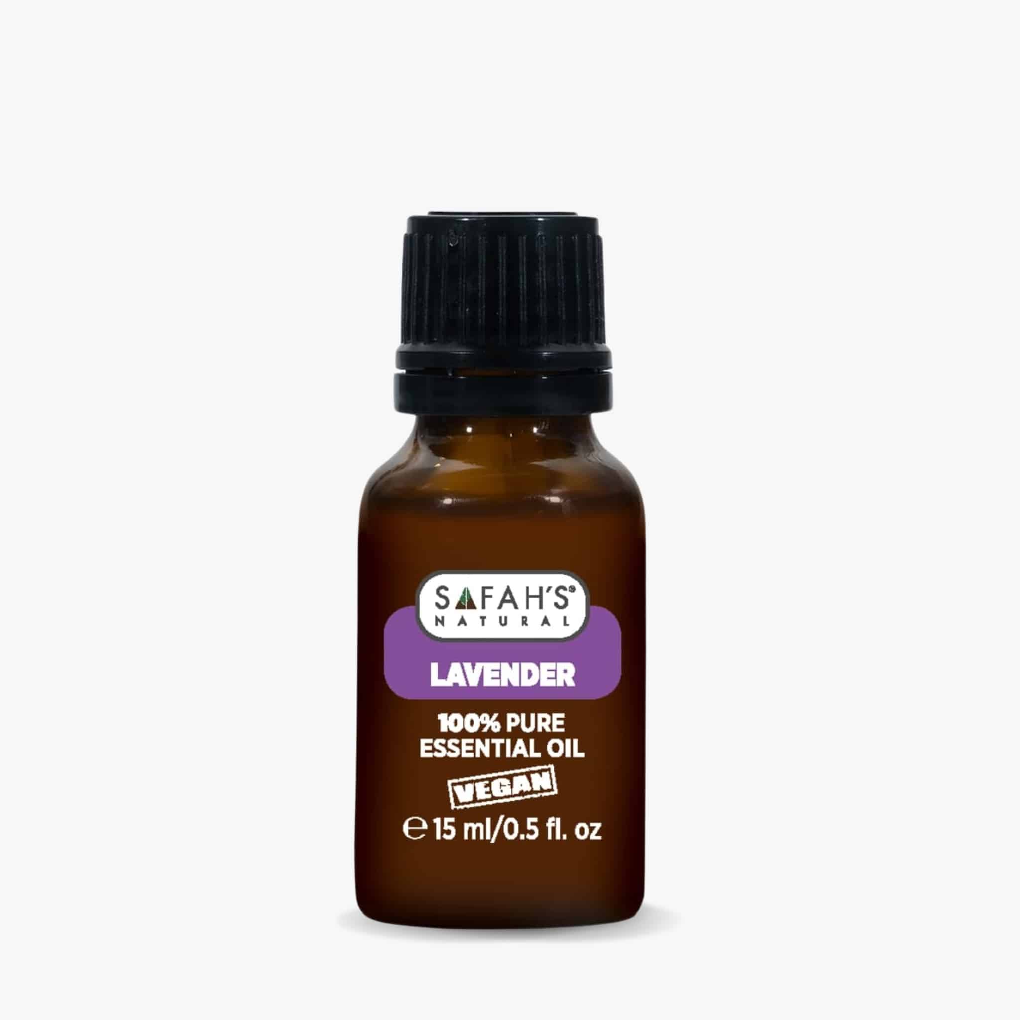 Safahs Natural Lavender Essential Oil 15ml