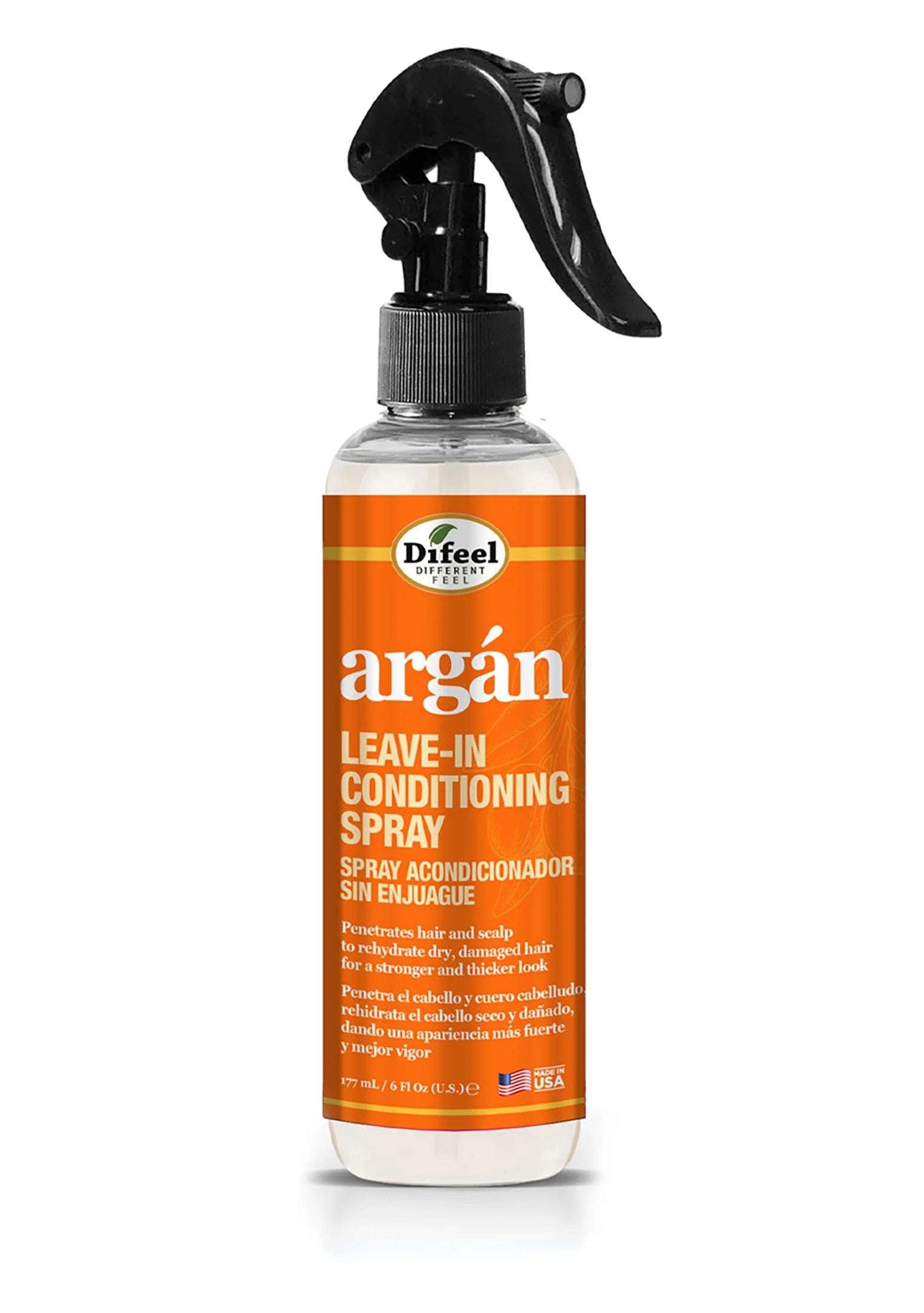Difeel Argan Leave in Conditioning Spray (Orange) 8oz