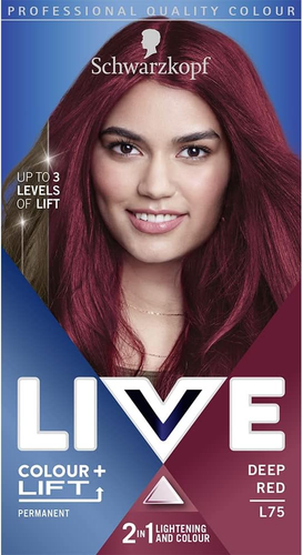 Schwarzkopf Live Colour + Lift - L75 Deep Red