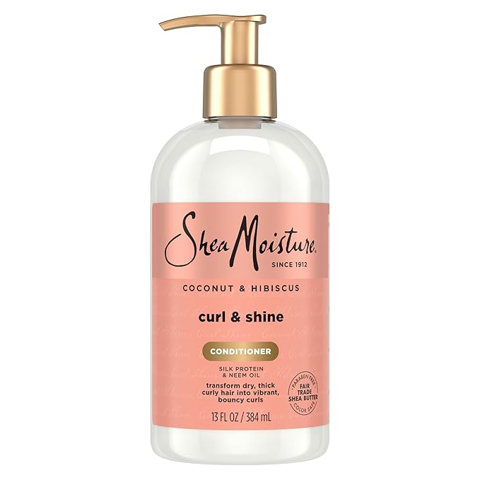 Shea Moisture Coconut and Hibiscus Curl and Shine Conditioner 13oz