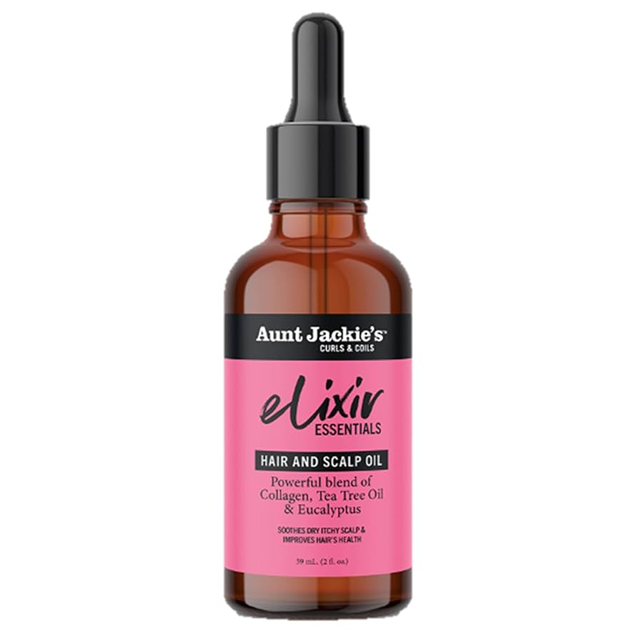 Aunt Jackies Elixir Collagen Tea Tree and Eucalyptus 2oz
