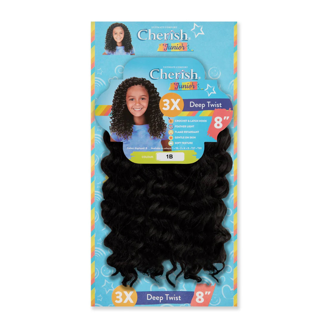 Cherish Junior Kids Deep Twist 3 x 8in
