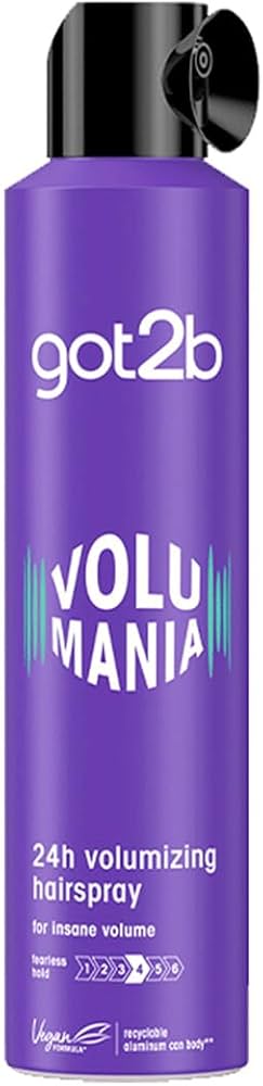 Got2b Volumania 24h Volumising Hairspray 300ml