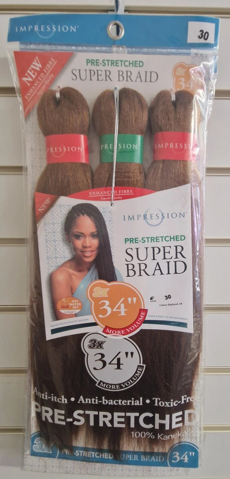 Impression Super Braid Pre-Stretched 3 x 34in