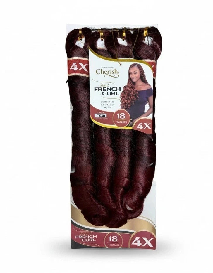 Cherish 4X Spiral French Curl Bulk 18in